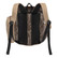 Rear view of the Allen Dove Hunting Bucket Organizer showing the padded, adjustable backpack straps