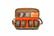 Mojo Flock A Flicker Decoy 2-Pack shown packed inside the open Mossy Oak storage bag, with motor units and wing attachments visible
