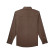 Poncho Western Tuff-Thread long sleeve pearl snap shirt in The Lewis, back view showing the Western yoke