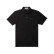 Poncho The Field Polo in The Permian, solid black, front view