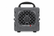 whitebox image of turtlebox cub portable speaker in the color grey front view
