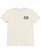 Front view of the Los Cazadores 40 Years Short Sleeve Tee in cream featuring the Los Cazadores logo on the left chest on a white background.