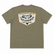 Back view of the Los Cazadores Special Edition 40th Year Badge Short Sleeve Tee in olive heather featuring the commemorative 40th Year Badge graphic on a white background.