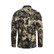 Pnuma Long Sleeve Shooter Shirt in Caza camo, back view