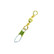 EAGLE CLAW BARREL SWIVEL WITH SAFETY SNAP #2/0 12PK