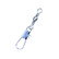 EAGLE CLAW BARREL SWIVEL WITH INTERLOCK SNAP #3 4PK
