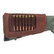 ALLEN & ALLEN CO. NEW CASTLE LEATHER BUTTSTOCK CARTRIDGE CARRIER BROWN