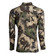 Pnuma Renegade Quarter-Zip Pullover in Caza camo, back view