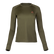 DITALE OUTDOORS EVE LONG SLEEVE PERFORMANCE TOP JUNIPER GREEN