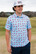 BURLEBO PERFORMANCE POLO WAVING USA FLAG