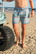 BURLEBO SWIM TRUNKS PALMS & FINS