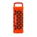 Front of orange Turtlebox Ranger speaker with red handle