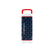 Front of Americana Blue Turtlebox Ranger speaker with red handle and white bumpers