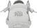 HEYDUDE MEN'S WALLY SOX CASUAL SHOES STONE WHITE