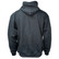 Pnuma Logo Hoodie in Charcoal, back view