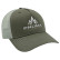 PNUMA OUTDOORS LOGO TRUCKER CAP BEETLE/QUARRY