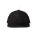 Burlebo black performance cap with a tonal black Flying B logo, front view