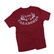 LOS CAZADORES ORIGINAL HORNS LOGO SHORT SLEEVE TEE CARDINAL