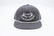 Los Cazadores Original Horns Logo Rope Cap Variant Color Grey and White. Front View