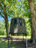 Phantom Dome Blind on an elevated stand nestled between trees