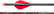 VICTORY ARCHERY RIP TKO FLETCHED ARROWS 6 PACK