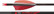 VICTORY ARCHERY VFORCE FEATHERED FLETCHED ARROWS 6 PACK