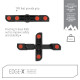 OUTDOOR EDGE EDGE-X 2-STAGE KNIFE SHARPENER