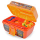 SOUTH BEND WORM GEAR 88 PIECE TACKLE BOX