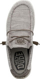 HEYDUDE MEN'S WALLY STRETCH MIX CASUAL SHOES LIMESTONE