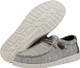HEYDUDE MEN'S WALLY STRETCH MIX CASUAL SHOES LIMESTONE