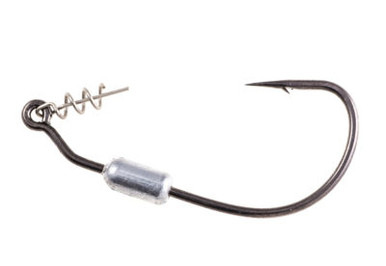 2x fish hooks with twist lock Owner Weighted Twistlock 4/0 which can then be twisted (screwed) onto the TwistLOCK coil spring so that any bait will rig perfectly every time Fishing Hooks Twistlock Hooks Kit