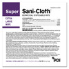 Super Sani-Cloth® Surface Disinfectant Wipe, X-Large Individual Packet