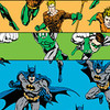 American® White Cross Stat Strip® Batman/Aquaman/Green Lantern Design Adhesive Strip, ¾ x 3 Inch