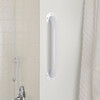 McKesson Wall Grab Bar, White Steel, 12-Inch Length