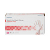 McKesson Stretch Vinyl Exam Glove, Small, Ivory