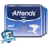 Attends Briefs, Adult, X-Large, Heavy Absorbency, Disposable, 58" to 63" Waist, White