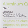 McKesson Child Underarm Crutches, 4 ft. – 4 ft. 6 in.