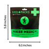 My Medic Med Packs First Aid Kit for Hikers - Outdoor Injury Supplies in Portable Pouch