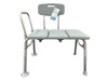 Bathroom Perfect Transfer Bench W/back  Blue Jay  Each