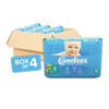 Attends Comfees Premium Baby Diapers, Unisex, Tab Closure, Size 2
