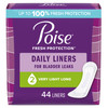 Poise Bladder Control Pads, Light Absorbency, One Size Fits Most, Adult, Female, Disposable