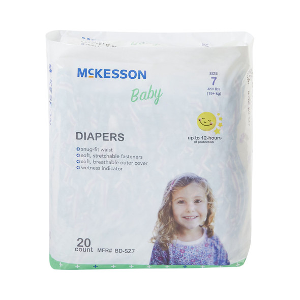 McKesson Baby Diaper, Size 7