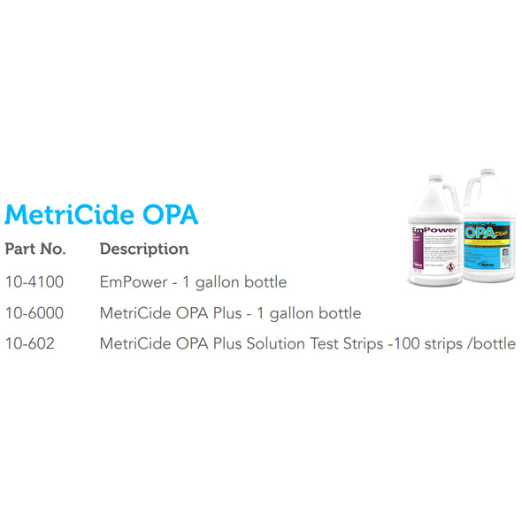 MetriCide® OPA Plus OPA High-Level Disinfectant,1 gal Jug