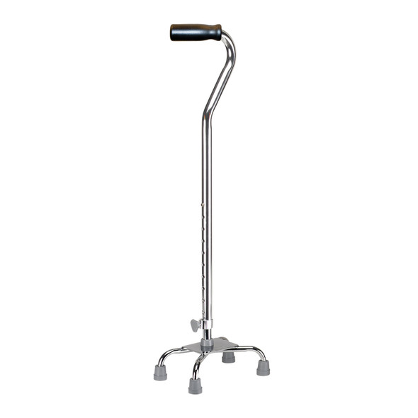 drive™ Aluminum Small Base Quad Cane, 30 – 39 Inch Height