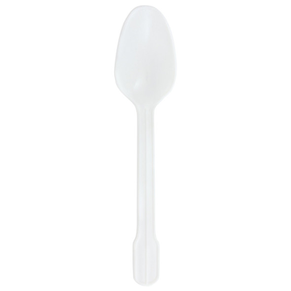 McKesson White Polypropylene Spoon, 5 Inch Long