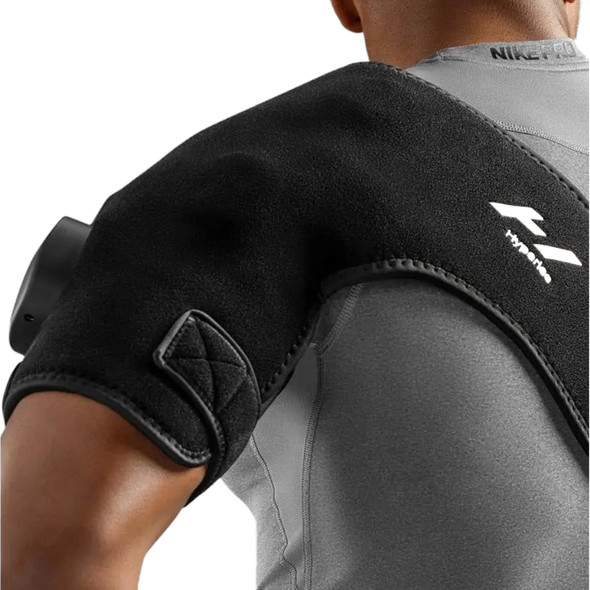 Hyperice Venom 2 Shoulder Heat and Massage Therapy Wrap, One Size Fits Most Left Shoulders