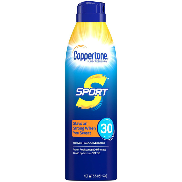 Coppertone® Sport Sunscreen Spray, SPF 30