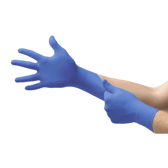 Micro-Touch® Nitrile Exam Glove, Medium, Blue