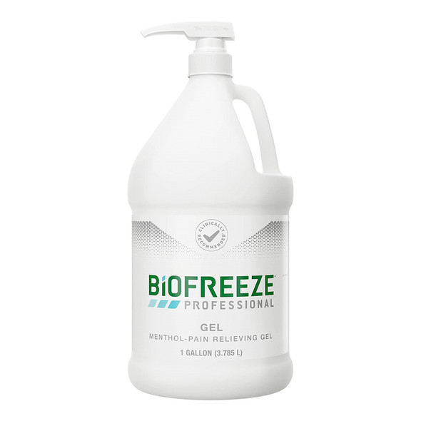 Biofreeze Professional Pain Relieving Gel, 1 Gallon Pump Bottle