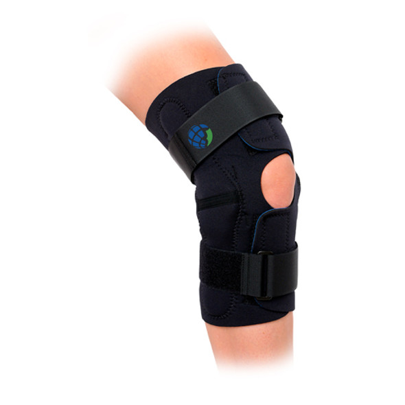Wrap Around Hinged Knee Brace 3xl Knee Circum 21-24 Wrap Around Hinged Knee Brace 3xl Knee Circum 21-24